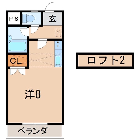 ベルトピア福島6の物件間取画像